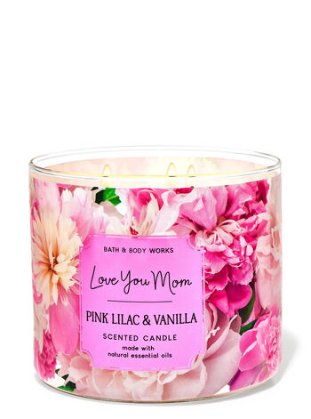 Pink Lilac & Vanilla (3-Wick Candle) - Disponível