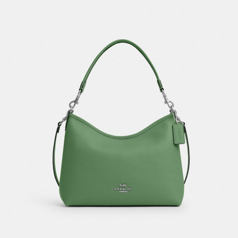 Laurel Shoulder Bag (Silver/Soft Green)