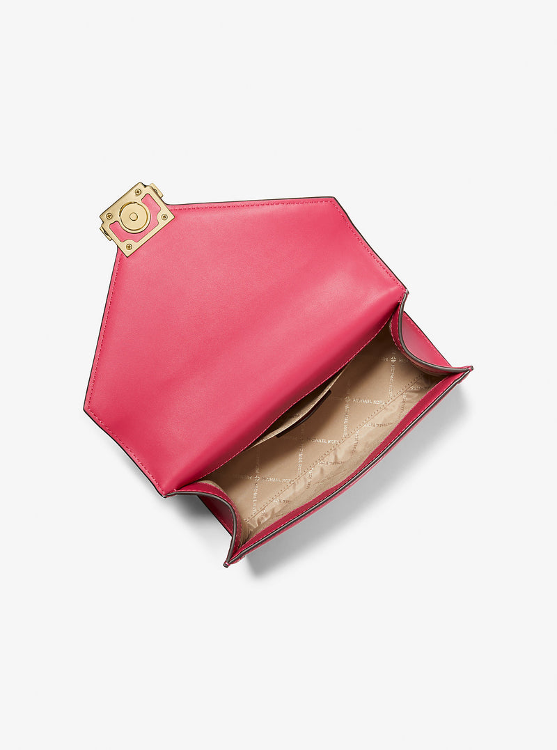 Whitney Medium Color-Block and Signature Logo Shoulder Bag (CRNTION MLTI)