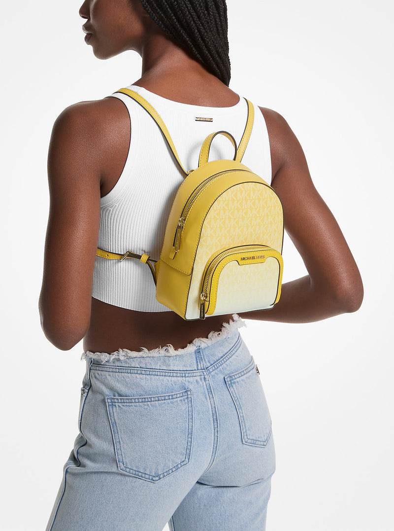 Jaycee Extra-Small Ombré Logo Convertible Backpack (GOLDEN YELLOW)