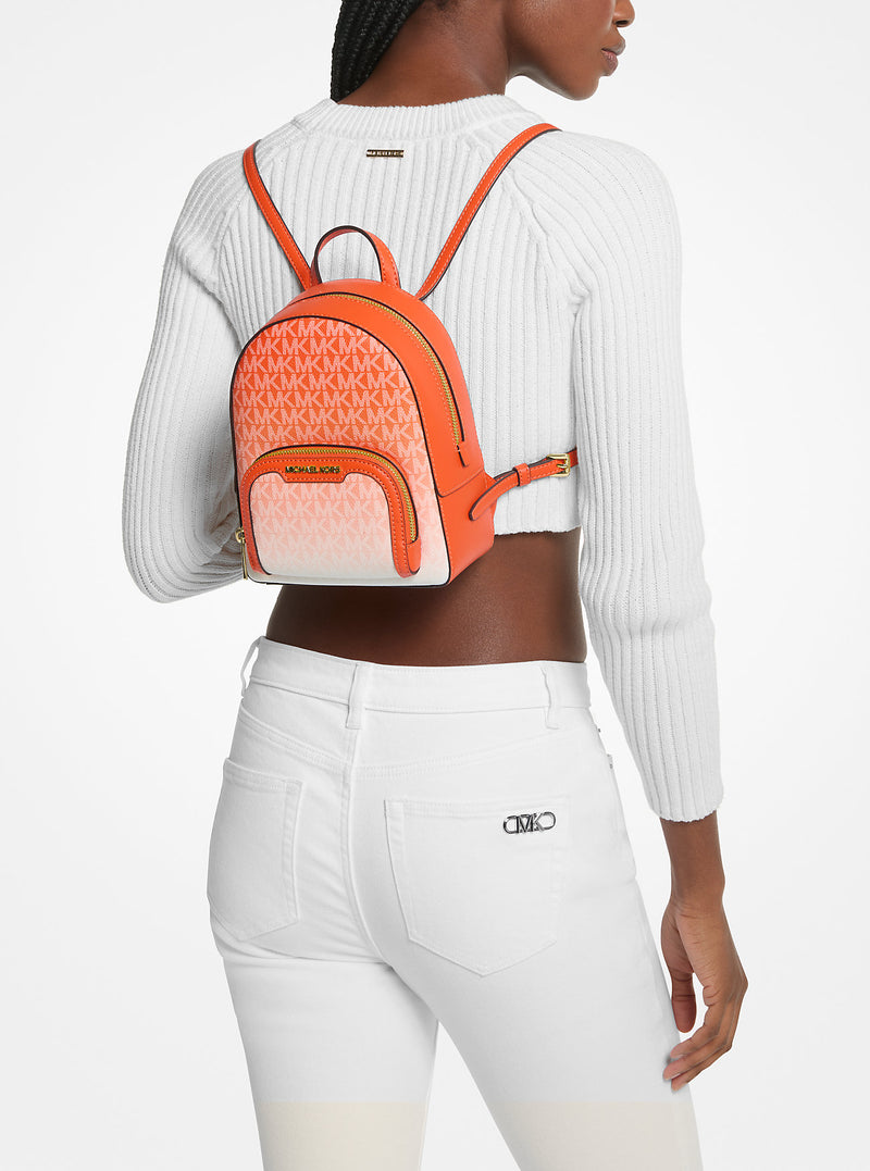 Jaycee Extra-Small Ombré Logo Convertible Backpack (POPPY)