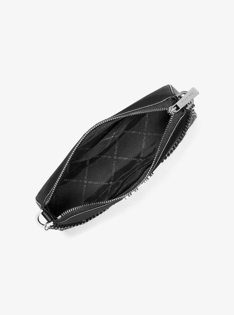 Jet Set Medium Saffiano Leather Crossbody Bag (BLACK) - Disponivel