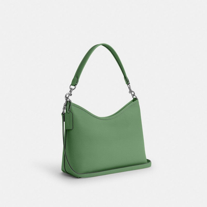 Laurel Shoulder Bag (Silver/Soft Green)