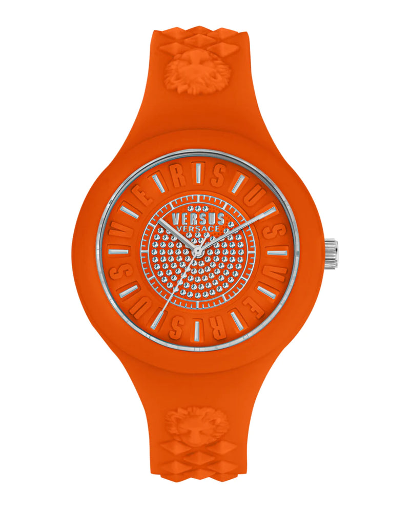 Fire Island Indiglo Silicone Watch (Orange/Orange/Orange)