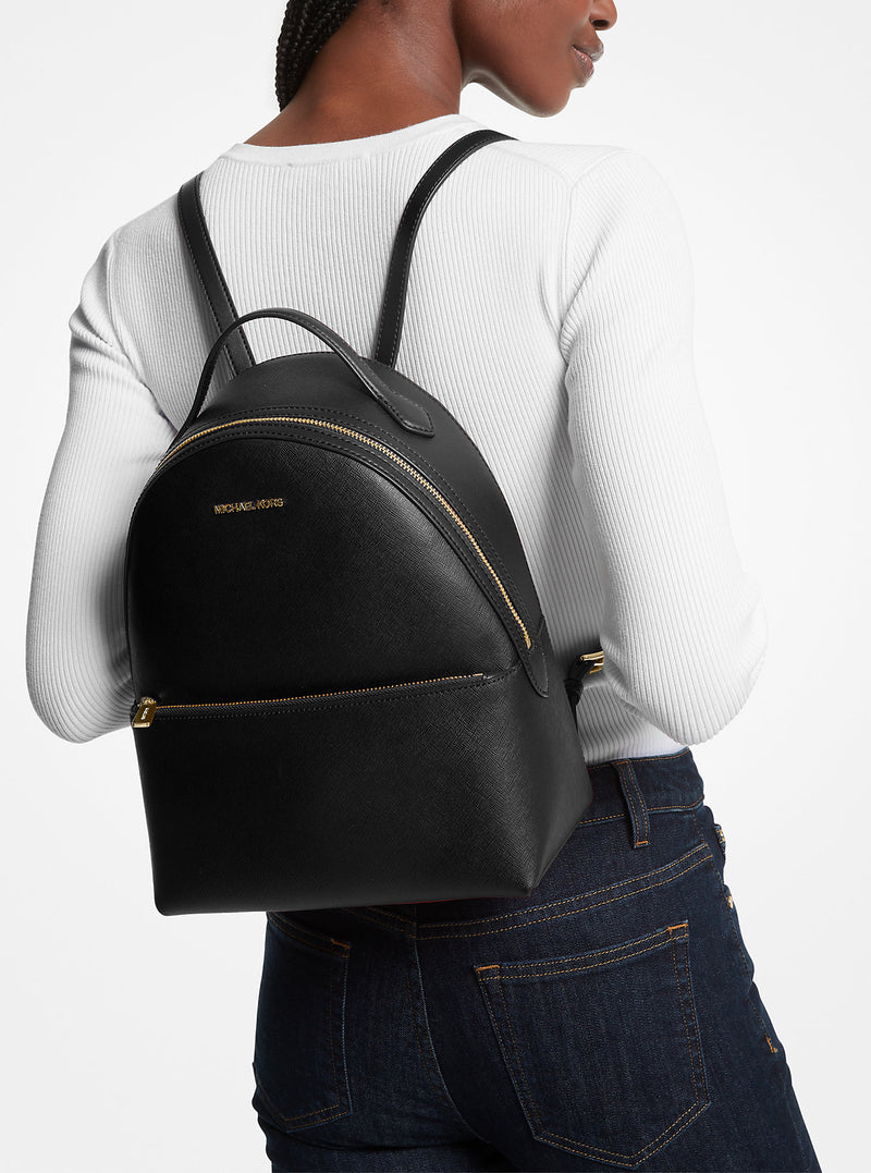 Sheila Medium Backpack (BLACK)