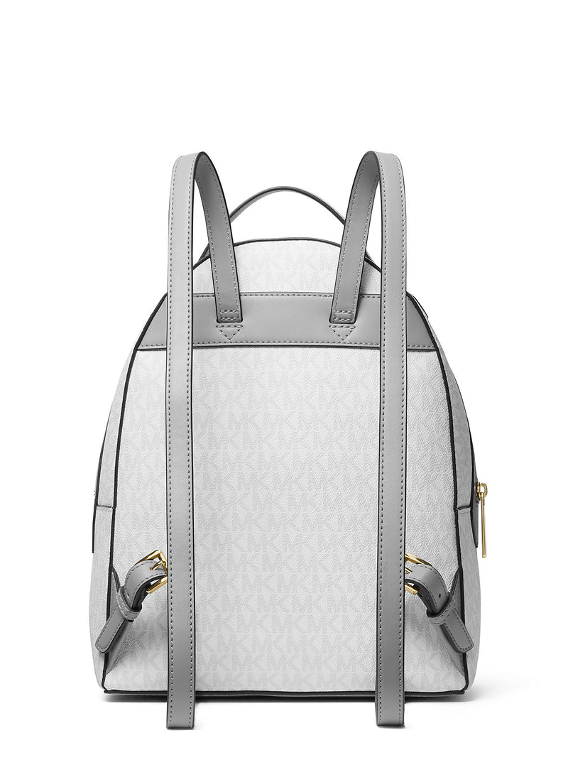 Sheila Medium Logo Backpack (OPTIC WHITE)