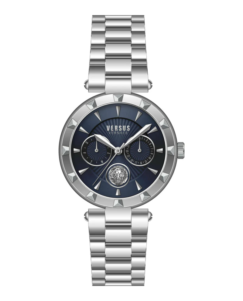 Sertie Bracelet Watch (Silver/Stainless Steel/Blue)