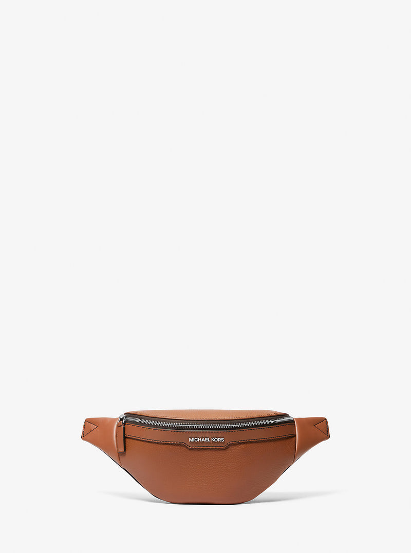 Cooper Small Leather Belt Bag (LUGGAGE)